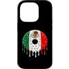 Paint Dripping Donut Lover Pop Art Herit Custodia per iPhone 14 Pro Ciambella Doughnut Bandiera messicana Messico Pride Love Graffiti Drip