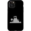 streetart art graffiti design spray art Custodia per iPhone 11 Pro Skyline Mostro Street Art