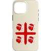SARDEGNA Custodia per iPhone 16 Pro Max 4 BANDIERA DELL'ISOLA MORI SARDEGNA