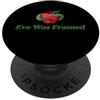 Lacy Chenault Eva era Incorniciato Serpente e Apple PopSockets PopGrip Adesivo