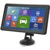 Shanrya Navigazione GPS touch screen, mappa America Navigazione GPS per auto Guida vocale da 9 pollici Memoria da 8 GB per camion