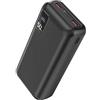 hganus PowerBank 50000 mAh di grande capacità, 22,5 W, batteria esterna per cellulare USB C con display a LED, 3 uscite e 2 ingressi, caricatore portatile per iPhone16, 15, 14, 13, 12, Pro Max