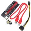 MAJORMENCH Cavo Prolunga Scheda Grafica Pcie Rosso per Notebook | Connessione Fluida, Supporto per Dispositivi, Prestazioni, Componenti in PVC Rame Alluminio