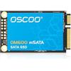 OSCOO 2TB mSATA SSD - Unità SSD Interna SATA III 6Gbps, fino a 550MB/s, memoria Flash 3D TLC | Soluzione ideale per laptop, Ultrabook, POS, server - OM600