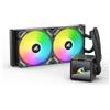 Sharkoon S50 ARGB AIO Black, raffreddamento ad acqua