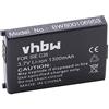vhbw batteria compatibile con Siemens M35, M35i, S35, S35i, C35, C35i telefono fisso cordless (1300mAh, 3,7V, Li-Ion)