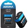 ABSINA CR-P2 Batteria 6V Lithium - CRP2 Pila per distributore, fotocamera