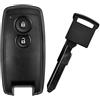 mt key Auto Radio chiave Smartkey telecomando 1 X Alloggiamento 2 tasti + 1 X chiave Grezza con di emergenza per Suzuki Swift Sx4 III Grand Vitara