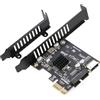 RIITOP PCIe a 20 pin + porta scheda interna Type-E