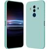 RankOne Custodia per HUAWEI Mate10 Pro (6 Inches) Cover Morbida in Silicone TPU - Ciano chiaro