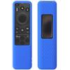 Opatiny Custodia in silicone per telecomando Samsung BN59-01480A da 5,59, antiurto, antiscivolo, si illumina al buio per Samsung Smart TV serie BN59 (blu)