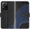 BoxTii Cover per Xiaomi Poco X5 PRO 5G / Redmi Note 12 PRO 5G, Custodia in PU Pelle Portafoglio, Magnetica Cover a Libro con Slot per Schede per Xiaomi Poco X5 PRO 5G, Nero
