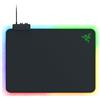 Razer Firefly V2 - Tappetino per mouse da gioco con superficie in microtrama e illuminazione RGB (Illuminazione del bordo a tutto tondo, Ferma-cavo integrato) Nero