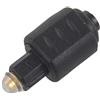 RETYLY Adattatore Audio Ottico Da 3,5 Mm Jack Femmina A Spina Maschio Toslink Digitale Per Amplificatore