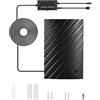 Vecys Antenna per Smart TV 25dBi ATSC Antenna TV Digitale per Interni con Amplificatore USB 500 Miglia Antenna TV DVB-T2 Domestica RG174 Supporto Cavo Coassiale 5m/16.4ft 4K 720p 1080p