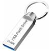 Cecosy Chiavetta USB 512GB, Pen Drive Grande Capacità Pendrive Argento Pennetta USB Archiviazione Dati per Computer/Stampanti/PC/Desktop