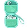 co2CREA Custodia Rigido Compatibile con Anker MagSafe 3 in 1 MagGo UFO 15W | Cassa Solo, Borsa EVA Antiurto con Tasca a Rete Interna e Lanyard, Compatibile con Power Bank Caricatore e Accessori