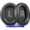 SOULWIT Cuscinetti Auricolari per Anker Soundcore Space One Pro Cuffie - Nero