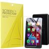Blueshaweu Pellicola protettiva compatibile con lettore MP3 PECSU 4 pollici, G4S, HD trasparente, pellicola protettiva flessibile in TPU [6 pezzi] compatibile con lettore MP3 PECSU G4S (trasparenza)