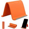 BAISHUWU Supporto per Telefono in Silicone e Alluminio Flessibile, Supporto per Cellulare Pieghevole in Silicone, Supporto Telefono Portatile Pieghevole in Silicon per Smartphone Tablet, Regolabile (A)