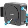 CELLFAST Set Di Avvolgitubo Automatico Da Giardino Con Tamburo Di Ispezione Supporto A Parete Tubo Di Collegamento Spruzzatore Di Pulizia Raccordo Rapido E Connessione Del Tubo Ergo