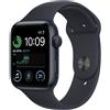 Apple Watch SE Alluminio 44 mm (2020) | WiFi + Cellular | Mezzanotte | Cinturino Sport Mezzanotte