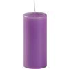 Cereria Di Giorgio - 12 Candele Cero - Diametro 5 cm Altezza 15 cm - Colore Lavanda - Durata 48 ore - Non Profumate