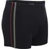 Fashy - Costume da Bagno da Uomo, Uomo, Costume a Pantaloncino, 24008 20, Black-Grey, 8