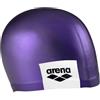 Arena Logo Moulded, Cuffia Unisex Adulto, Viola (Purple), Taglia Unica