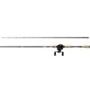 Abu Garcia Max Pike Fishing Rod & Reel Combo | Mulinello baitcaster a basso profilo per acqua dolce | Fusto in carbonio 24T | la pesca con esche artificiali per predatori | Opzioni multiple