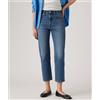 LEVI'S ® Levi's® Jeans 501® Original Accorciati Medium Blue Denim Donna