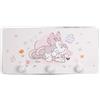 VALENTI & CO. - Disney Minnie - Appendino in legno stampato con dettagli in rilievo in argento - Perfetto Come Attaccapanni Da Porta, Attaccapanni Da Muro o Porta Asciugamani Bagno