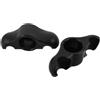 Mobestech Adattatori per Piedini Trainer Bici 2 Pezzi in Plastica Nero Ammortizzatori e Stabilità Migliorata per Allenamento Indoor su Pavimenti Duri