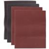 HAKIDZEL 4 Fogli di Carta Abrasiva Strumento per Pulizia e Lucidatura per Stecche da Biliardo Resistente alla Rottura Stili Multipli per Manutenzione Aste da Pool Stili Multipli