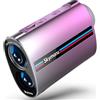 Skymons Mini telemetro da golf in metallo con pendenza, telemetro 1200Y, vibrazione di bloccaggio dell'asta della bandiera 0.3s, ingrandimento 7x, lente di trasmissione del 95%, vibrazione di blocco del palo
