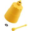 GATHINESS Strumento di Spurgo Olio Freni a Disco Idraulici per Bici, Kit Riparazione Freni, Plastica, Giallo, Adattatori, per Leve Freno e Forcella Anteriore, Manutenzione Bici