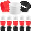 NUOBESTY 15 Pezzi Overgrip per Racchetta da Badminton Grip Racchetta Fascia Antiscivolo in Silicone Flessibile