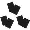 SAFIGLE 6 Pezzi Suede Sole Stickers Autoadesivi Antiscivolo per Scarpe da Ballo Protezione Suola in Scamosciato Nero su Pavimenti Adatti Tacchi Alti e Scarpe da Jazz