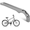 FRCOLOR Copri Catena Bici Bicycle Chain Protection Cover Nero in Plastico per Pignone 32 Denti, Protegge la Catena, per Mountain Bike e Bici da Strada