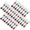 YARNOW Connettore Girello Integrato in Acciaio Inossidabile Pesca per Space Bean Resistente e Rapido da Attaccare, per Acque Profonde e Correnti Veloci