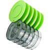 GETAJGHSD Avvolgitore per Filo da Pesca a 4 Strati, Organizer Tondo Verde Colore Casuale