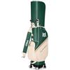 Generic Golf Equipment Carrier Carrello Trolley da Golf Sacca Borsa Valigia Realizzato in PU Impermeabile Facile da Pulire con E Spallaccio Organizzazione con, Verde Cachi