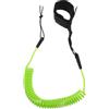 MAGICLULU Guinzaglio per Tavola da Surf a Spirale in TPU, Corda di Sicurezza per Paddle Board, Verde Chiaro, Resistente All'abrasione ai Raggi UV, per Caviglia, per Laghi e Onde Oceaniche