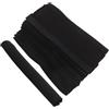 ULTECHNOVO 20 Pezzi Protezione Catena Bici in Neoprene Chiusura a Strappo, Copertura Protettiva per Catena di Bicicletta, Nero, per Mountain Bike e Ciclo, per Viaggi e Lunghe Uscite in Bici