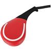 Stylebest Tappetino per Bersaglio per Piede Taekwondo in PU, 1 Pezzo, Attrezzatura Durevole per Kickboxing e Boxe per Casa e Palestra, Rosso/blu, 39x21x6 Cm