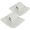 VILLCASE Supporto Motore per Kayak e Canoa, Staffa di Fissaggio 2 Pezzi | Plastica Resistente, Uso Semplice, per Motore ed Engine, Adatta a Canoe e Kayak