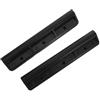 Luxshiny 2 Pezzi Gancio per Sedile Barca Gonfiabile, Clip per Sedile Kayak e Canoa, PVC Nero, Base a 3 Fori, Resistente all'Usura e Anti-invecchiamento, per Dinghy e Viaggio