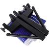 ifundom Rete da Ping Pong Portatile, Supporto Rete per Tennis Tavolo, Ferro e Mesh, Blu, Leggero e Facile da Trasportare, per Tavolo da Ping Pong, Uso Casa e Outdoor