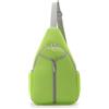 Jinhxofs Borsa a Tracolla per Racchette Borsa Sportiva Zaino Monospalla Sacca Porta Attrezzatura in Neoprene Resistente con Portabilità a Spalla O Crossbody, Array, Verde Fluorescente