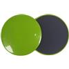 Fxzqgnh Sliding Discs Compatto Dischi Scorrevoli Portatile Dischi da Fitness con Lato Liscio per Appassionati di Pilates, Palestra, Grass Green